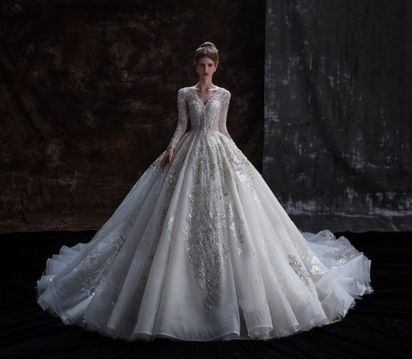 The Sarai-Bridal Gown-Luxury Wedding Dress - Image 2