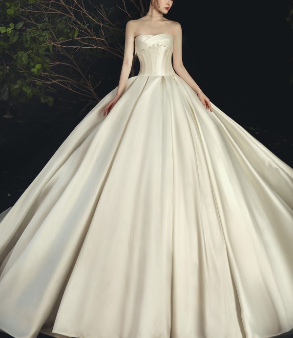 The Roseanna-Bridal Gown-Simple Style-Ball Gown - Image 2