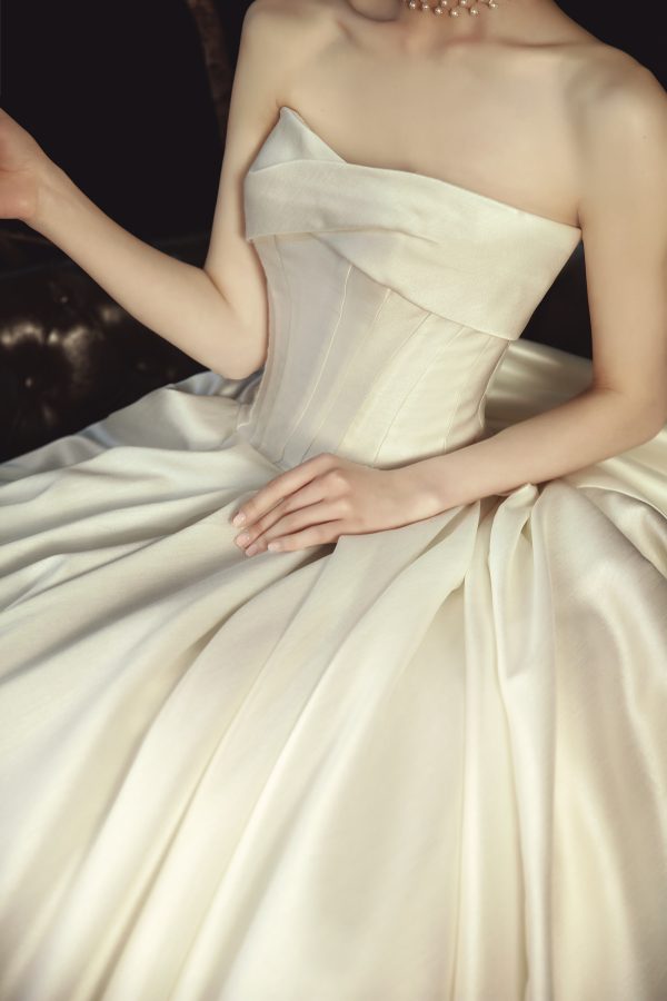 The Roseanna-Bridal Gown-Simple Style-Ball Gown - Image 7