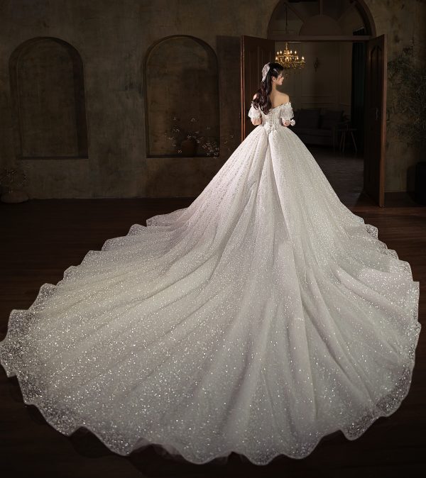 The Nephele-Bridal Gown-Simple Style - Image 8